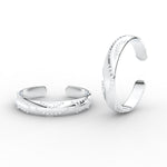 Load image into Gallery viewer, unique-style-adjustble-gold-toe-rings-in-sterling-silver-mgs11437angle4-nl-wg