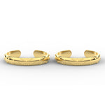 Load image into Gallery viewer, unique-style-adjustble-gold-toe-rings-in-yellow-gold-MGS11437ANGLE1-NL-YG