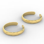 Load image into Gallery viewer, unique-style-adjustble-gold-toe-rings-in-yellow-gold-MGS11437ANGLE2-NL-YG