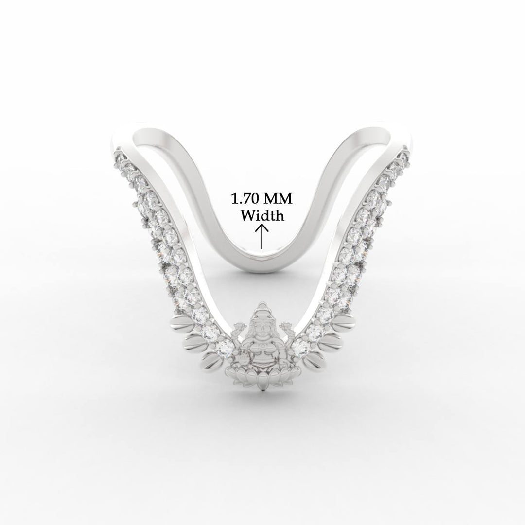 Lakshmi Design Traditional Diamond Vanki Ring