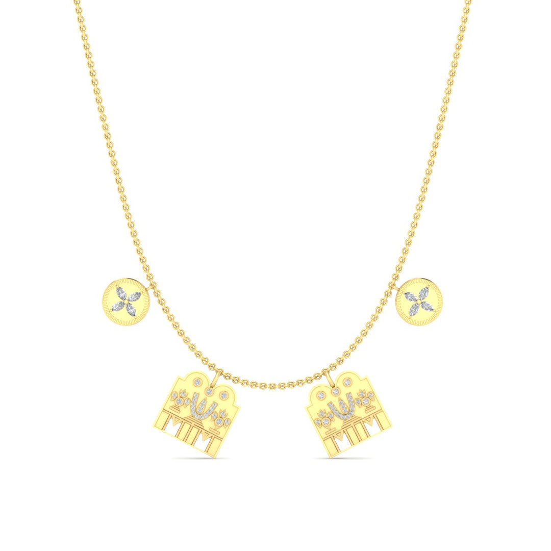 Shivaling Double Thali Delicate Mangalyam