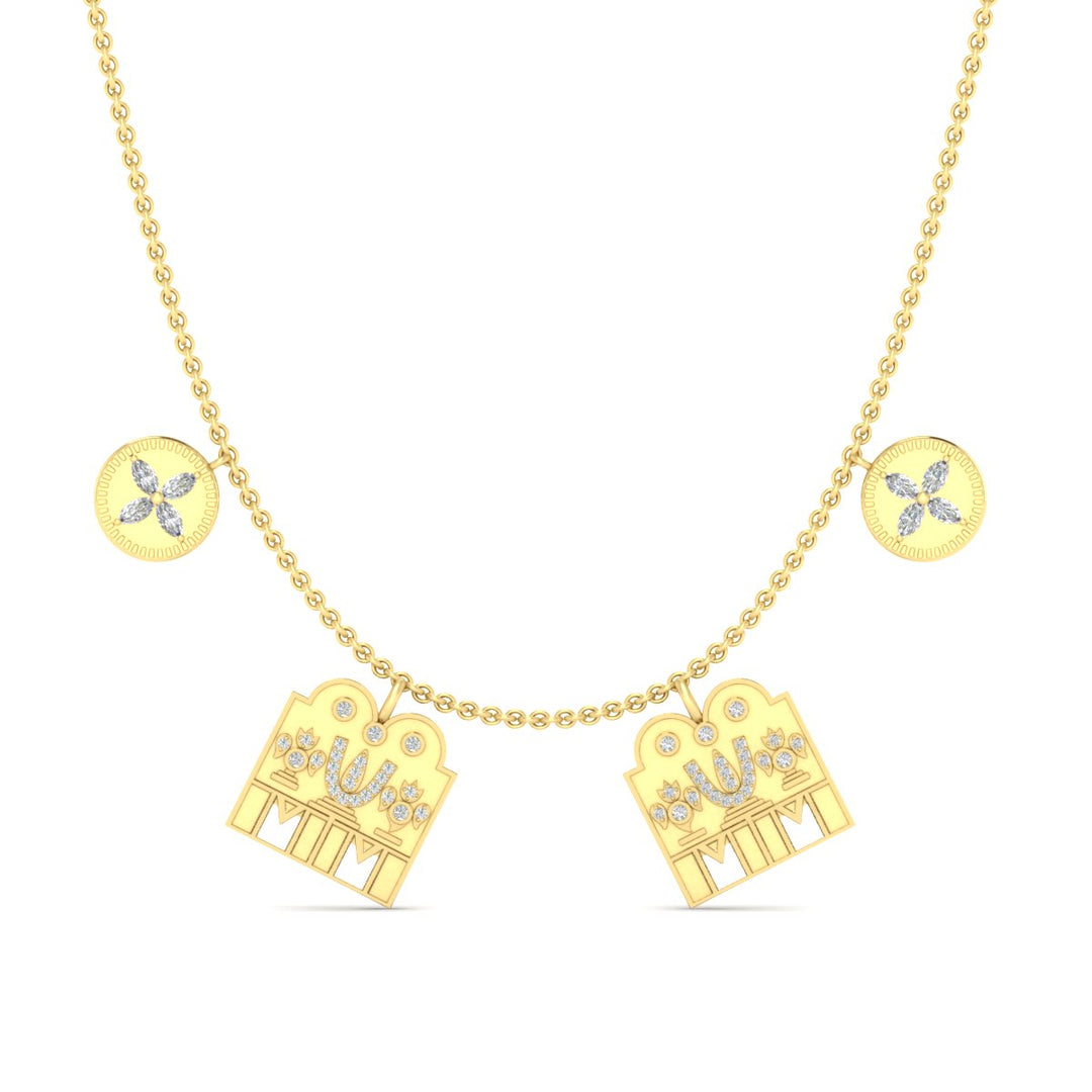 Shivaling Double Thali Delicate Mangalyam