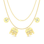 Load image into Gallery viewer, Shivaling Double Thali Delicate Mangalyam