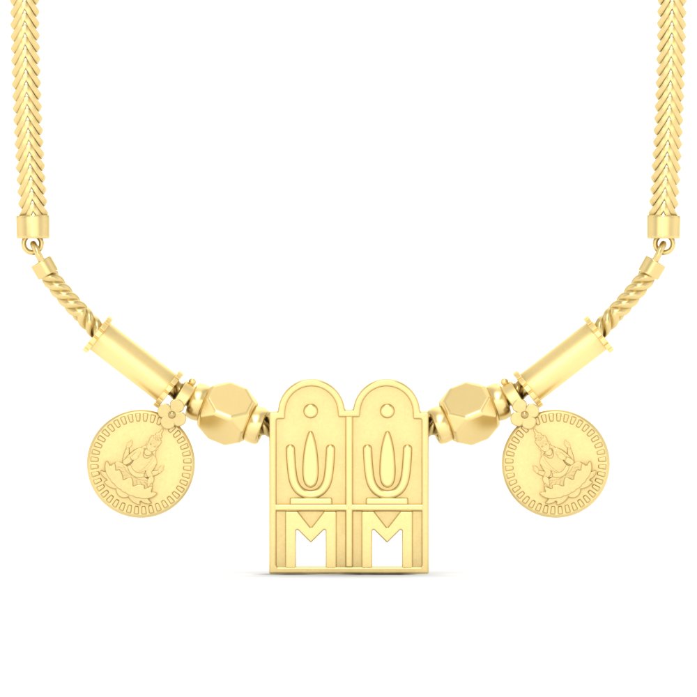 Vishnu Thali Lakshmi Kasu Set