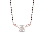 Load image into Gallery viewer, Wavy Everyday Wear Delicate Diamond Mangalsutra