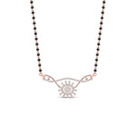 Load image into Gallery viewer, Wavy Everyday Wear Delicate Diamond Mangalsutra
