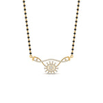 Load image into Gallery viewer, Wavy Everyday Wear Delicate Diamond Mangalsutra
