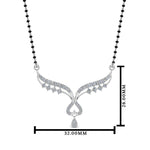 Load image into Gallery viewer, 0.50 Carat Diamond Pendant Mangalsutra
