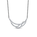 Load image into Gallery viewer, 1.50 Carat Diamond Black Beads Mangalsutra
