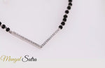 Load and play video in Gallery viewer, V Shaped Diamond Mangalsutra