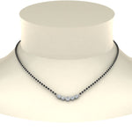 Load image into Gallery viewer, 5-Diamond-Mangalsutra-Necklace