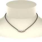 Load image into Gallery viewer, 5-Diamond-Mangalsutra-Necklace