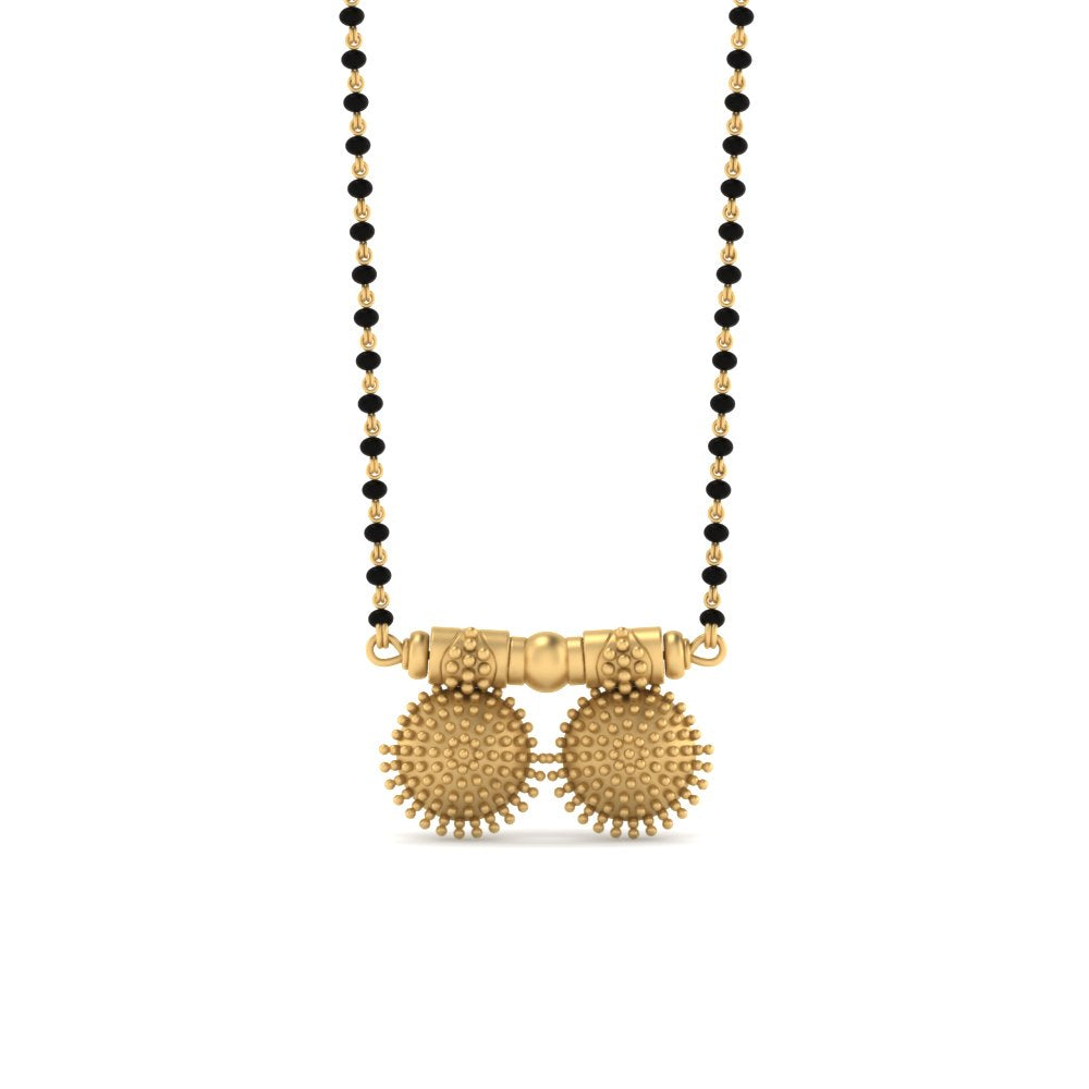 Ethnic Gold Wati Mangalsutra – Mangalsutraonline