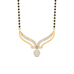 Load image into Gallery viewer, Forever Wave Design Gold Diamond Mangalsutra