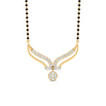 Load image into Gallery viewer, Forever Wave Design Gold Diamond Mangalsutra
