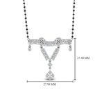 Load image into Gallery viewer, Antique-Design-Mangalsutra-Diamond
