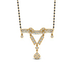 Load image into Gallery viewer, Antique-Design-Mangalsutra-Diamond
