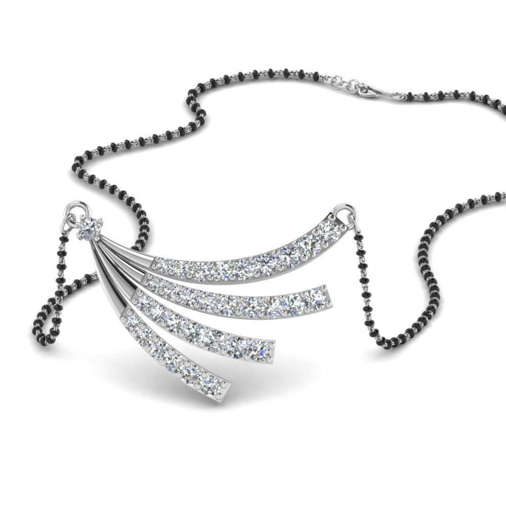 Antique-Diamond-Mangalsutra-Pendant