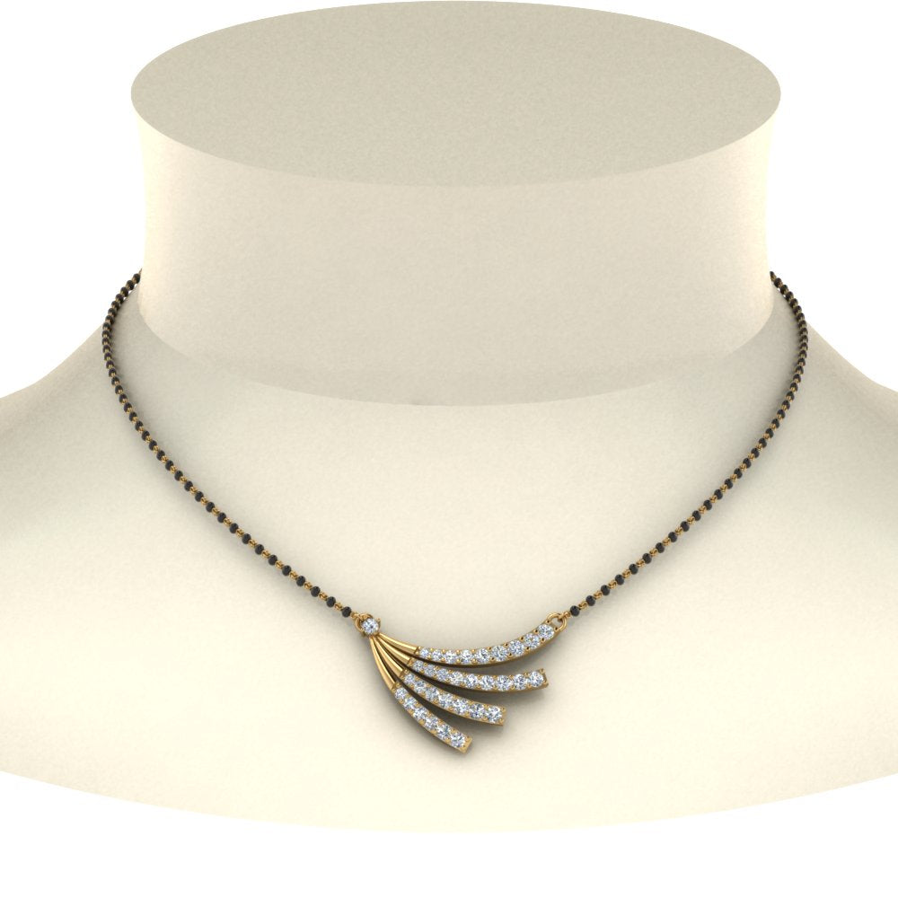 Antique-Diamond-Mangalsutra-Pendant