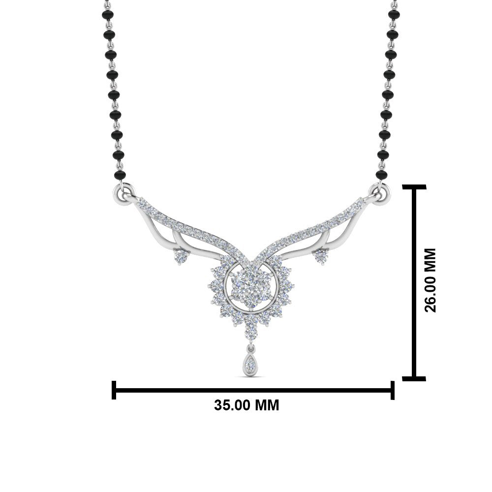 Beautiful-Diamond-Bead-Mangalsutra