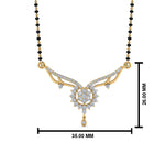 Load image into Gallery viewer, Beautiful-Diamond-Bead-Mangalsutra
