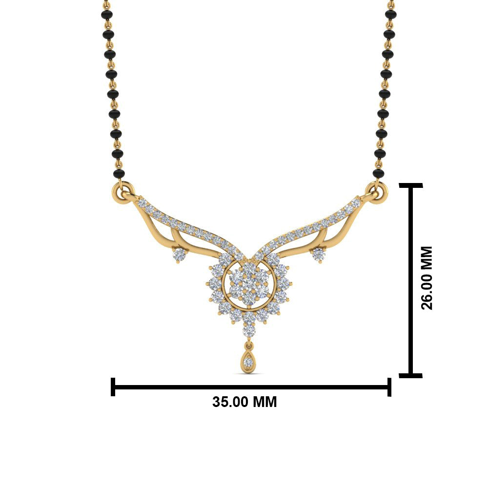 Beautiful-Diamond-Bead-Mangalsutra