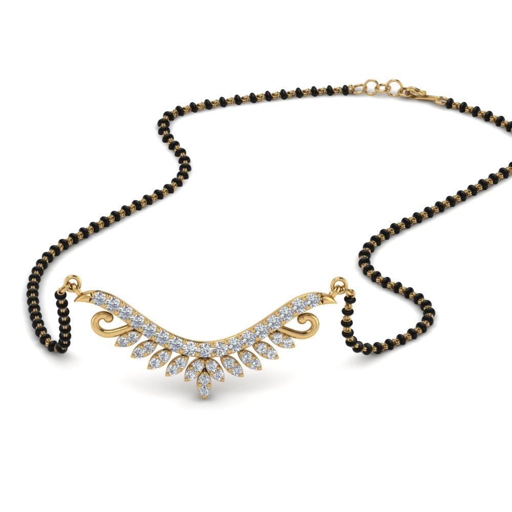Beautiful-Diamond-Beads-Mangalsutra
