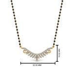 Load image into Gallery viewer, Beautiful-Diamond-Beads-Mangalsutra
