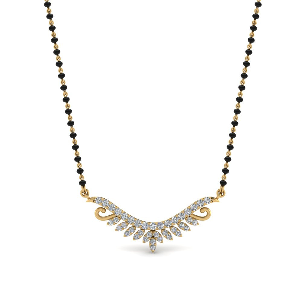 Beautiful-Diamond-Beads-Mangalsutra