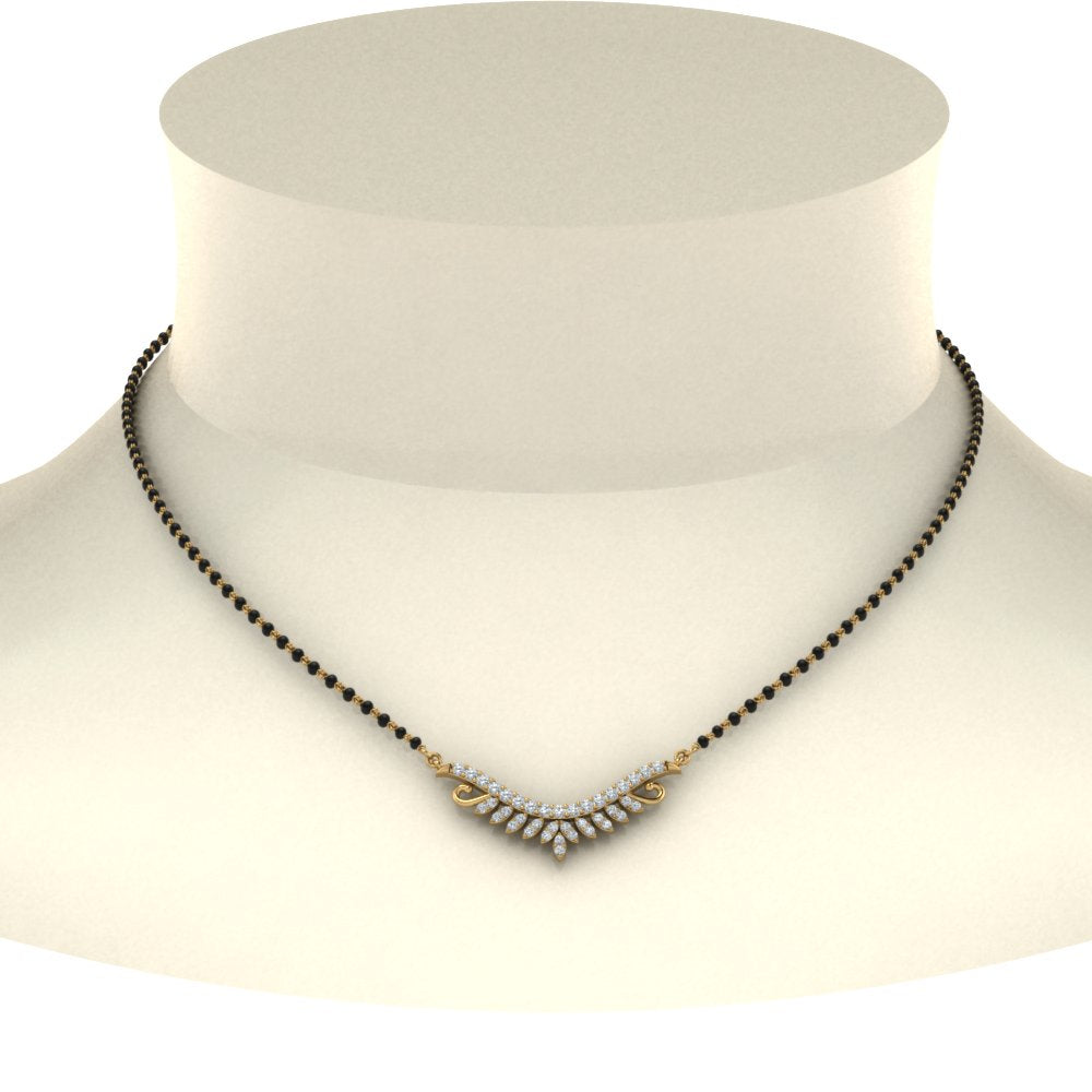 Beautiful-Diamond-Beads-Mangalsutra