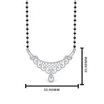 Load image into Gallery viewer, Women Small Diamond Necklace Mangalsutra