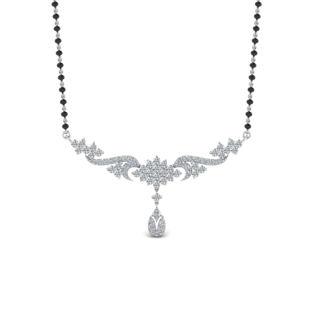 Beautiful-Diamond-Necklace-Mangalsutra