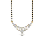 Load image into Gallery viewer, Women Small Diamond Necklace Mangalsutra
