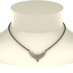 Load image into Gallery viewer, Women Small Diamond Necklace Mangalsutra
