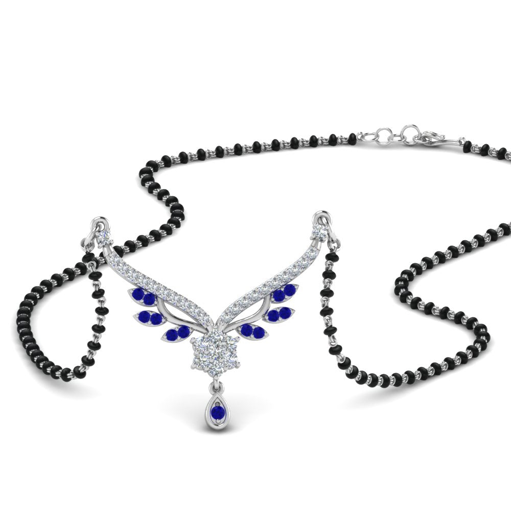 Beautiful-Drop-Sapphire-Mangalsutra