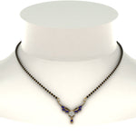 Load image into Gallery viewer, Beautiful-Drop-Sapphire-Mangalsutra
