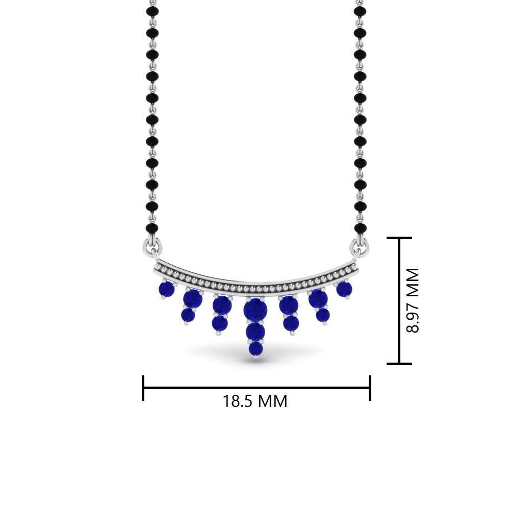 Blue-Sapphire-Drops-Mangalsutra