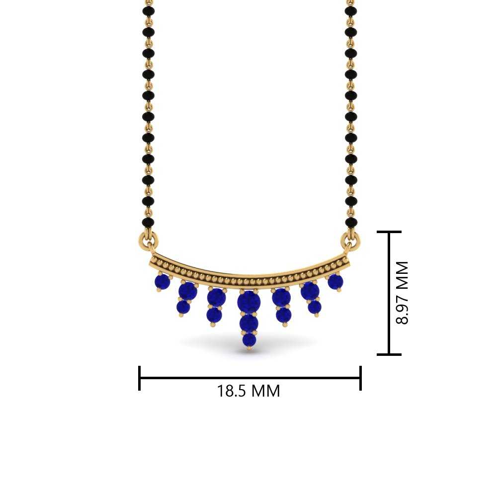Blue-Sapphire-Drops-Mangalsutra