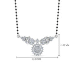 Load image into Gallery viewer, Cluster-Diamond-Antique-Mangalsutra-Design