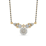 Load image into Gallery viewer, Cluster-Diamond-Antique-Mangalsutra-Design
