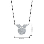 Load image into Gallery viewer, Cluster-Diamond-Vati-Mangalsutra
