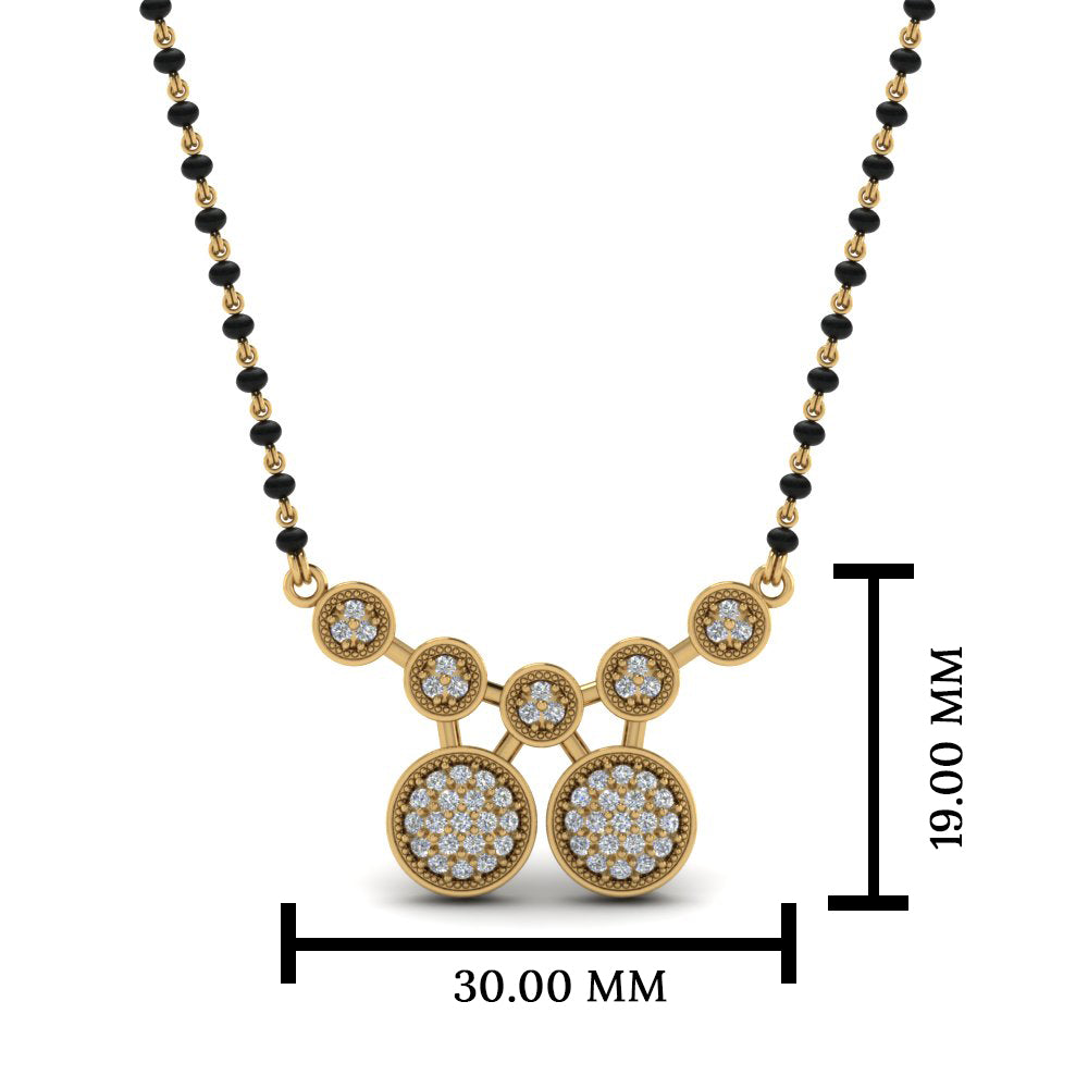 Cluster-Wati-Diamond-Mangalsutra