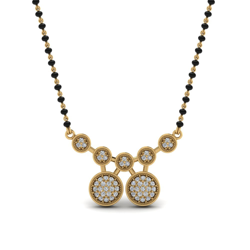 Cluster-Wati-Diamond-Mangalsutra