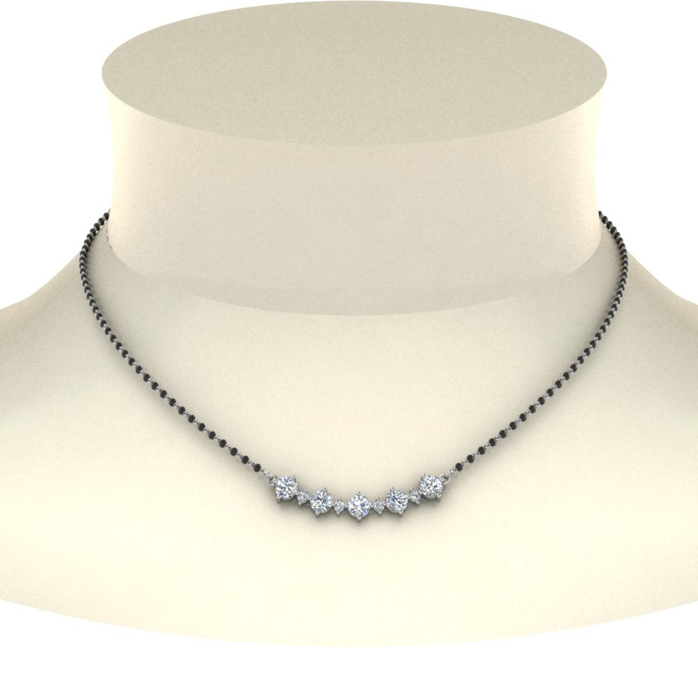 Curved-Diamond-Mangalsutra-Necklace