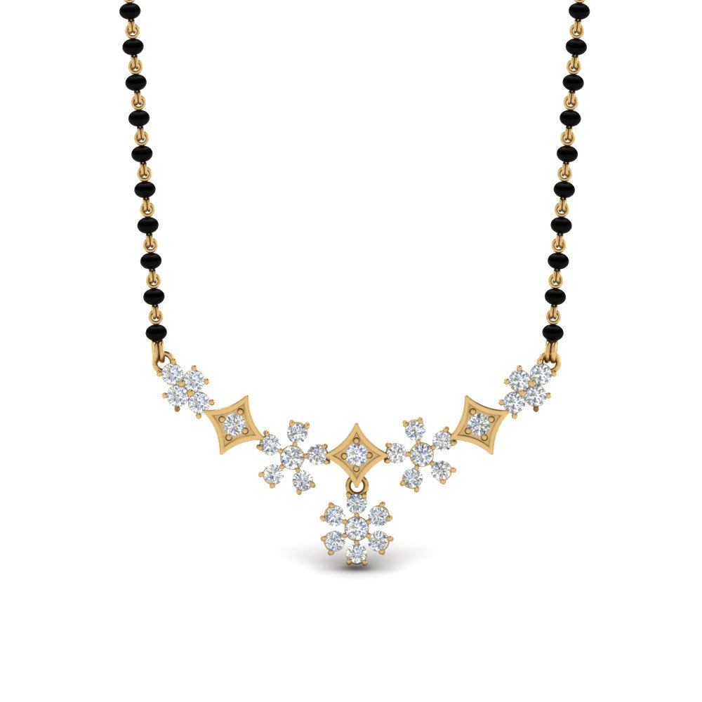 Cute-Diamond-Pendant-Mangalsutra