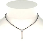 Load image into Gallery viewer, Cute-Heart-Diamond-Mangalsutra