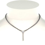 Load image into Gallery viewer, Cute-Heart-Diamond-Mangalsutra
