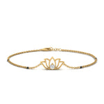 Load image into Gallery viewer, Cute Lotus Hand Mangalsutra