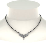 Load image into Gallery viewer, Diamond-Drop-Mangalsutra-Necklace
