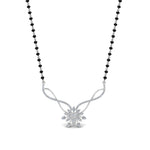 Load image into Gallery viewer, Diamond-Flower-Mangalsutra
